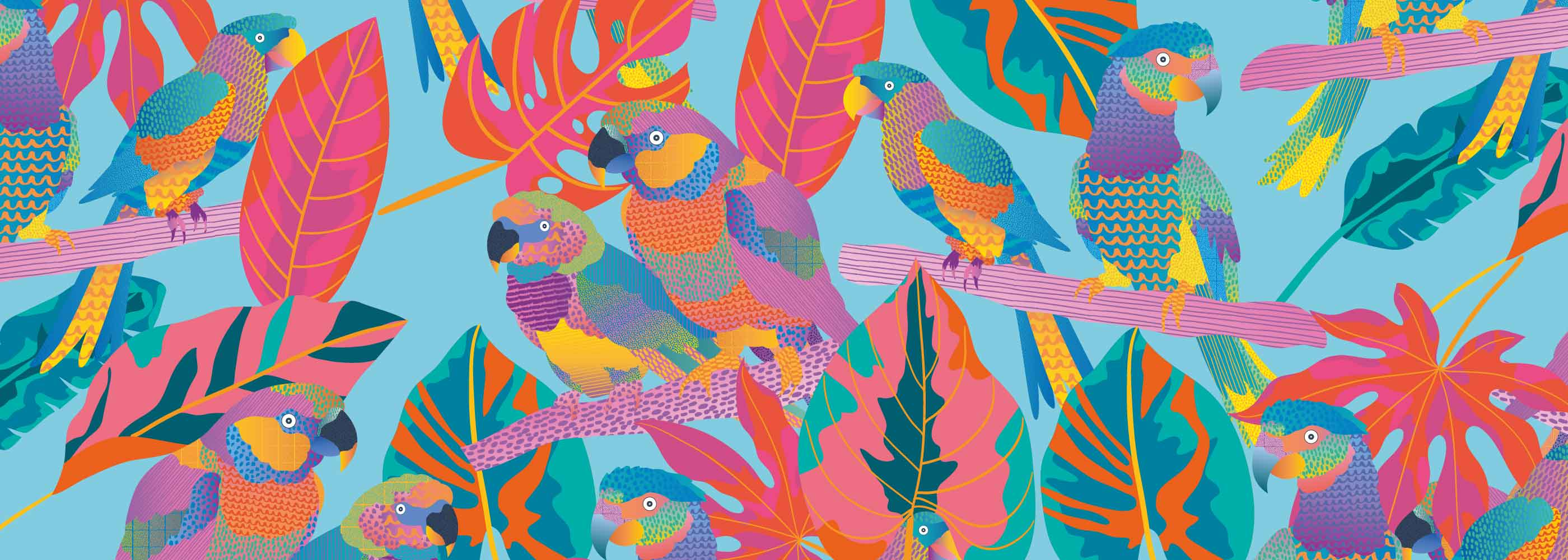 Techno Parrots Collection