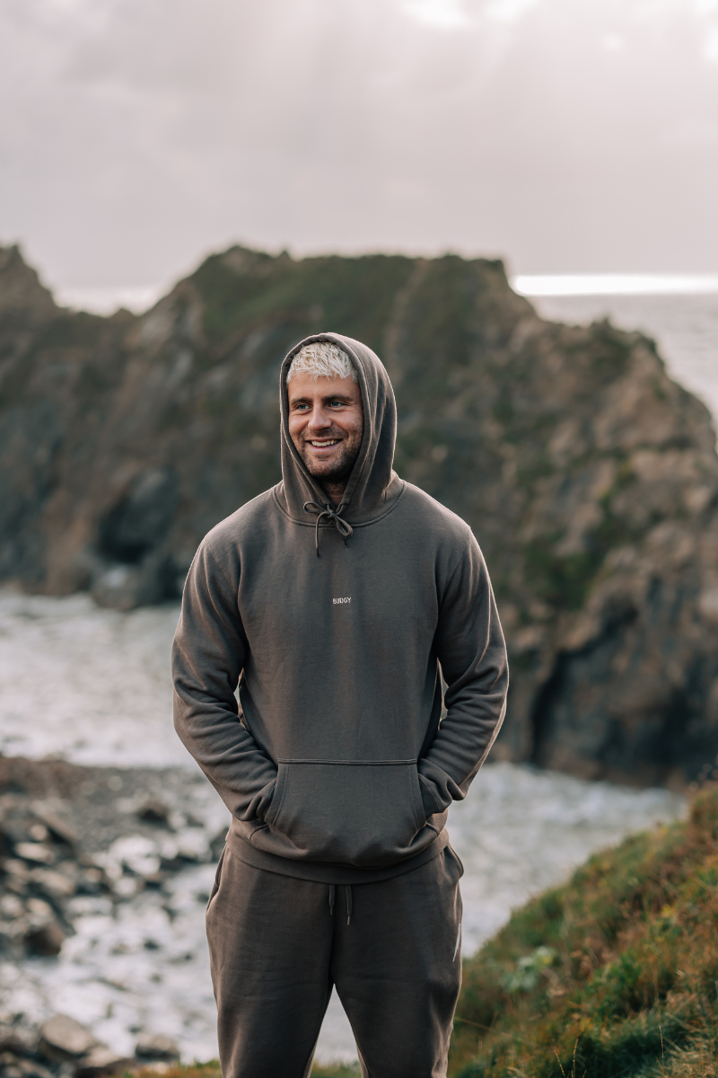 Heavyweight Hoodie in Walnut