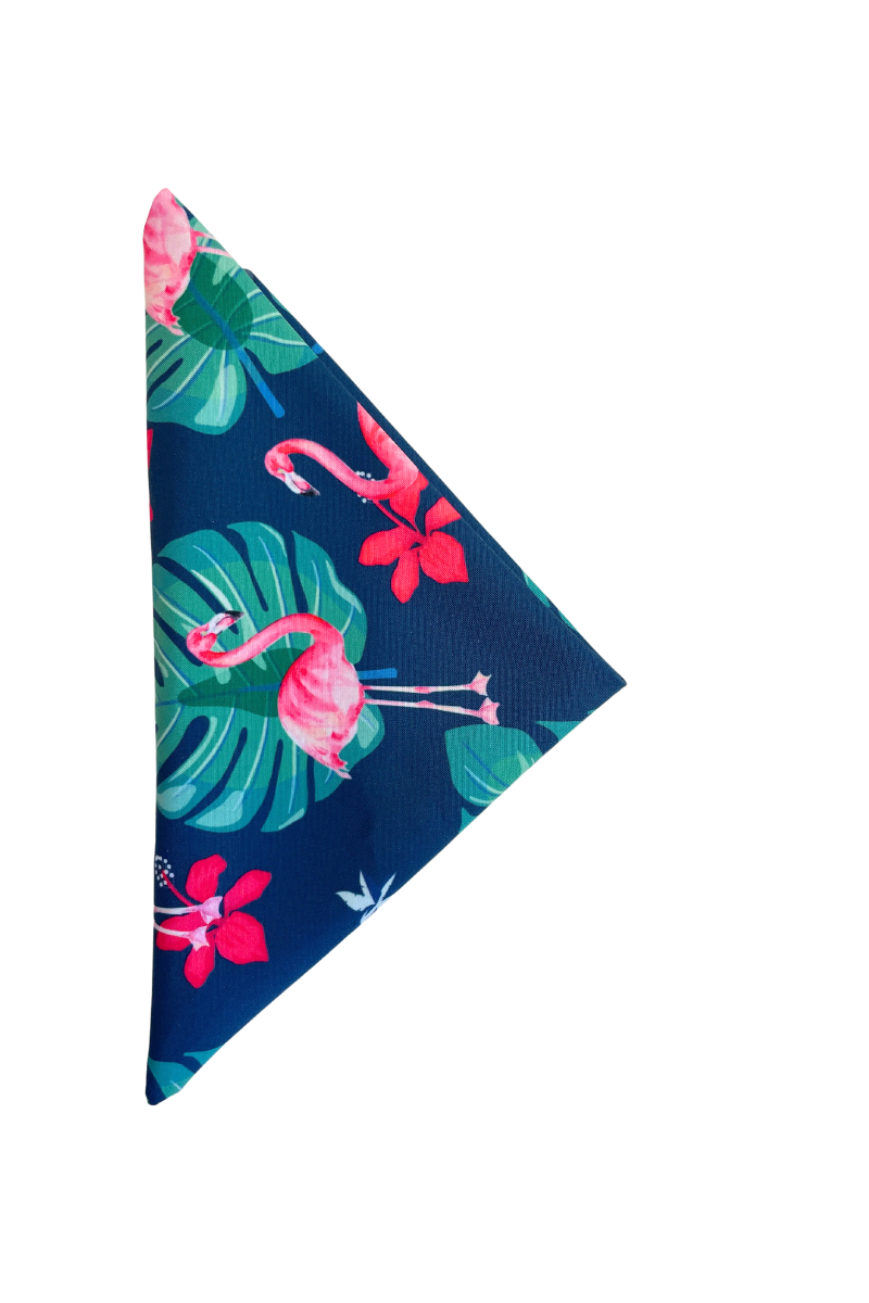 Dog Bandana in Flamingo