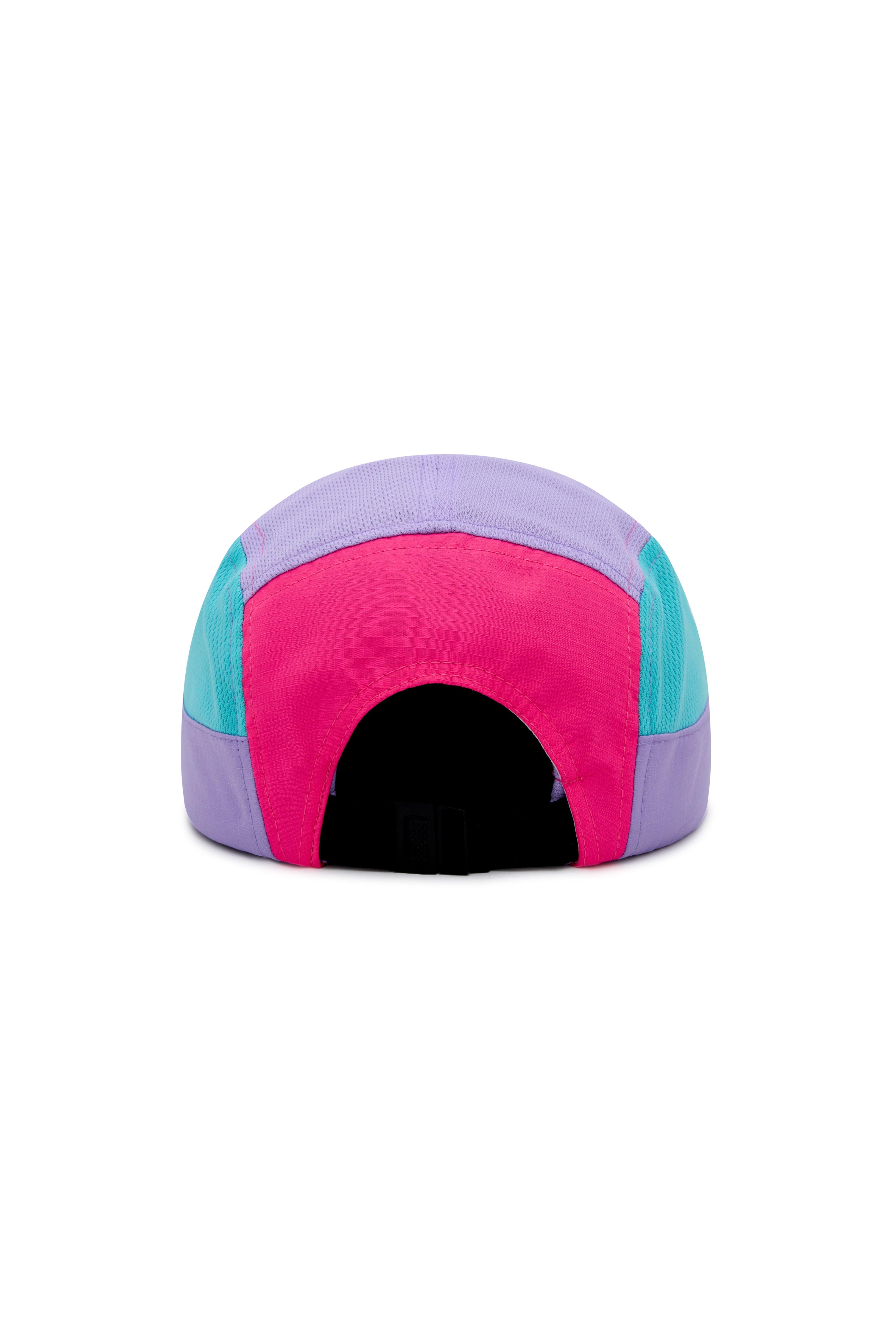 Running Cap in Pink Purple Blue