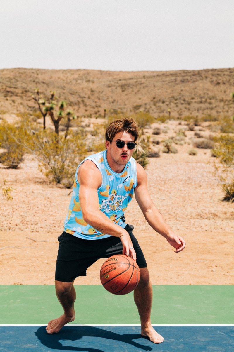 Basketball Vest in Rubber Ducks