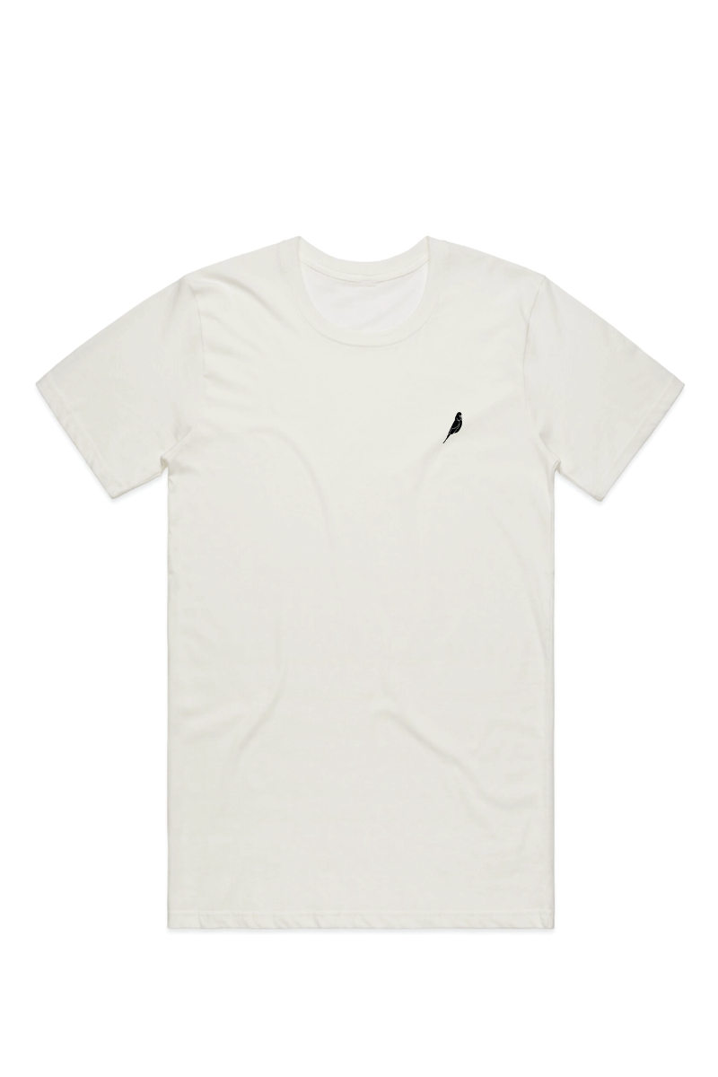 Budgy Cornwall Tee in White