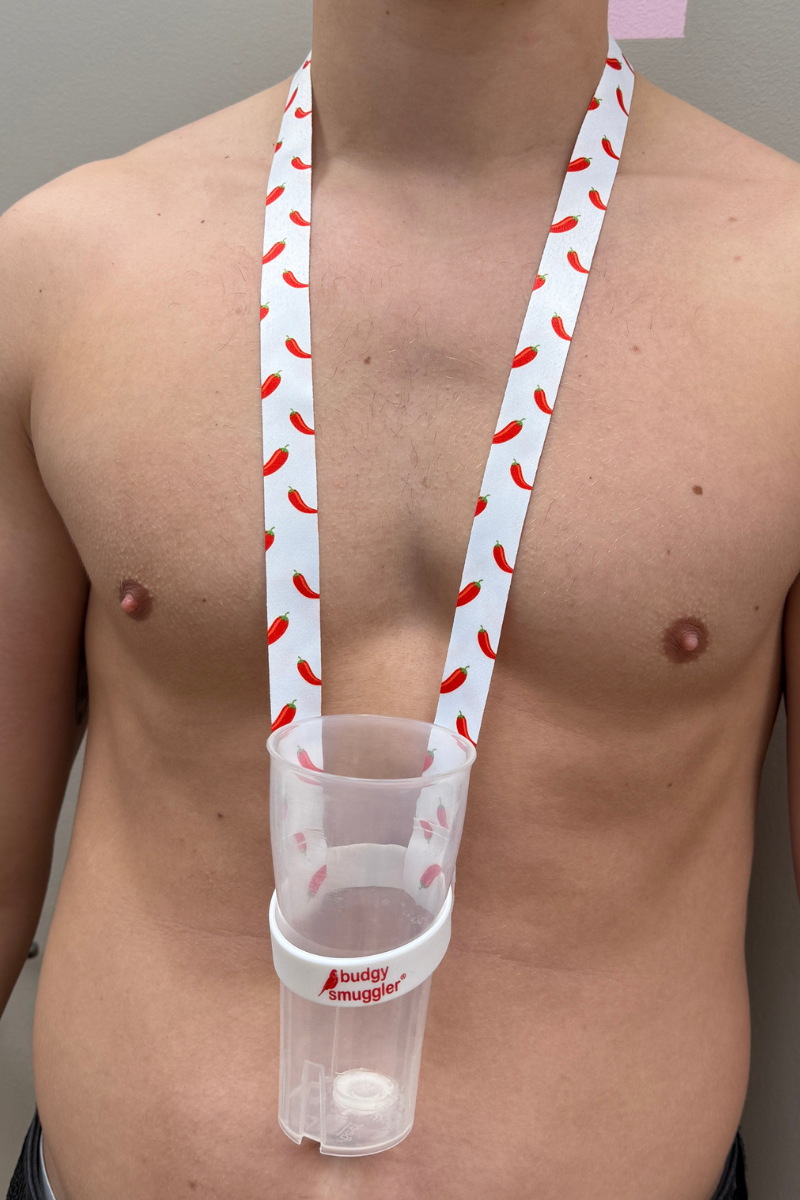 Beer Lanyard in White Chilli Willi