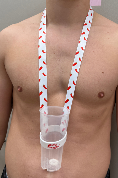 Beer Lanyard in White Chilli Willi