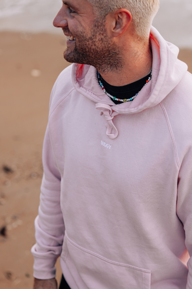 Lightweight Hoodie in Pink