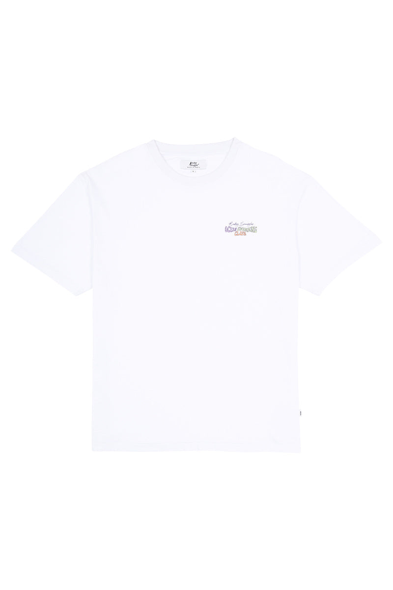 White Tee with Ocean Swim Club