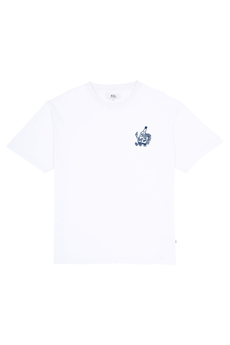 White Tee with Spritz and Frites