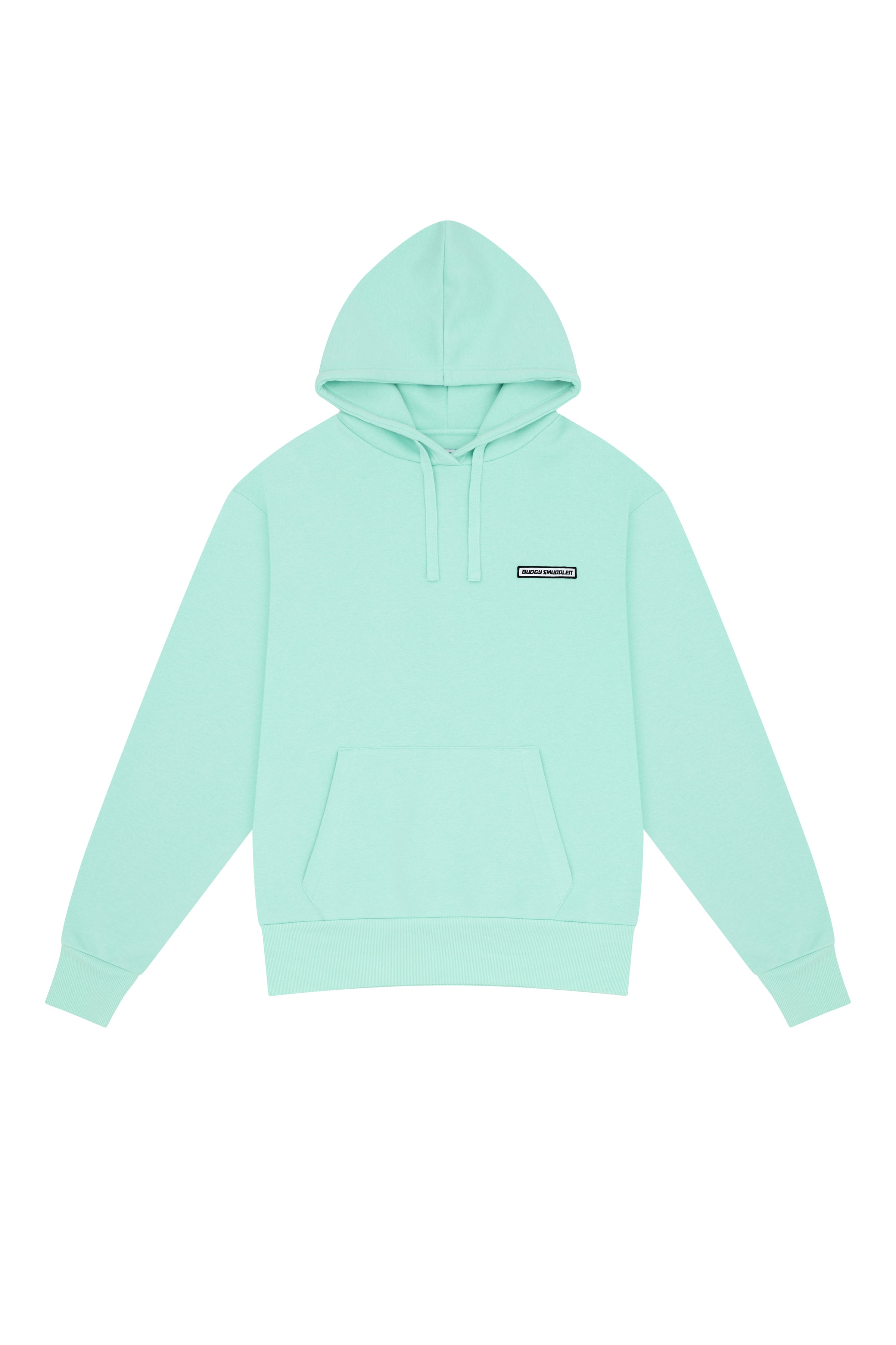 Hoodie in Teal Budgy Arch