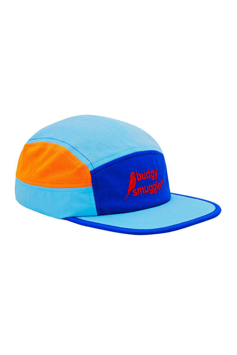 Running Cap in Blue and Blue