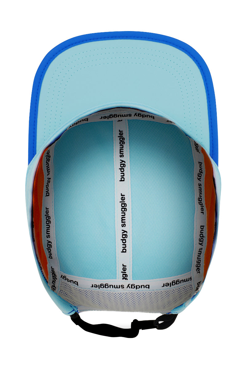 Running Cap in Blue and Blue