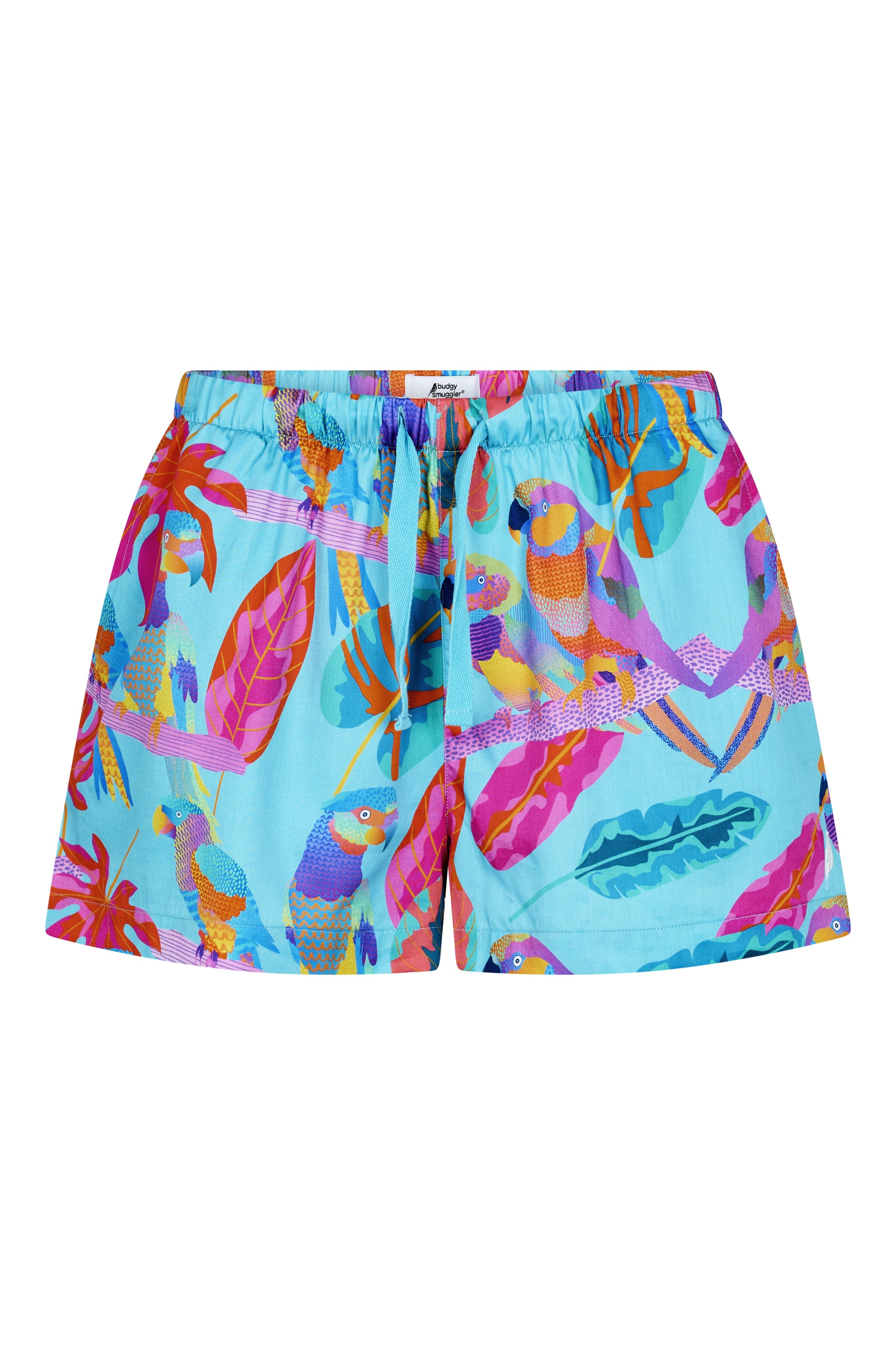 Women's Pyjama Set in Techno Parrots