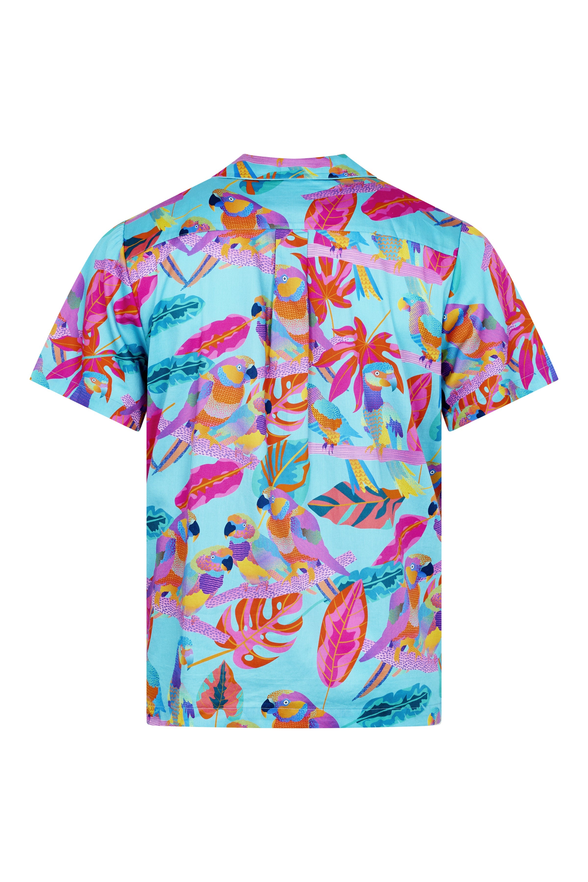 Men's Pyjama Set in Techno Parrots