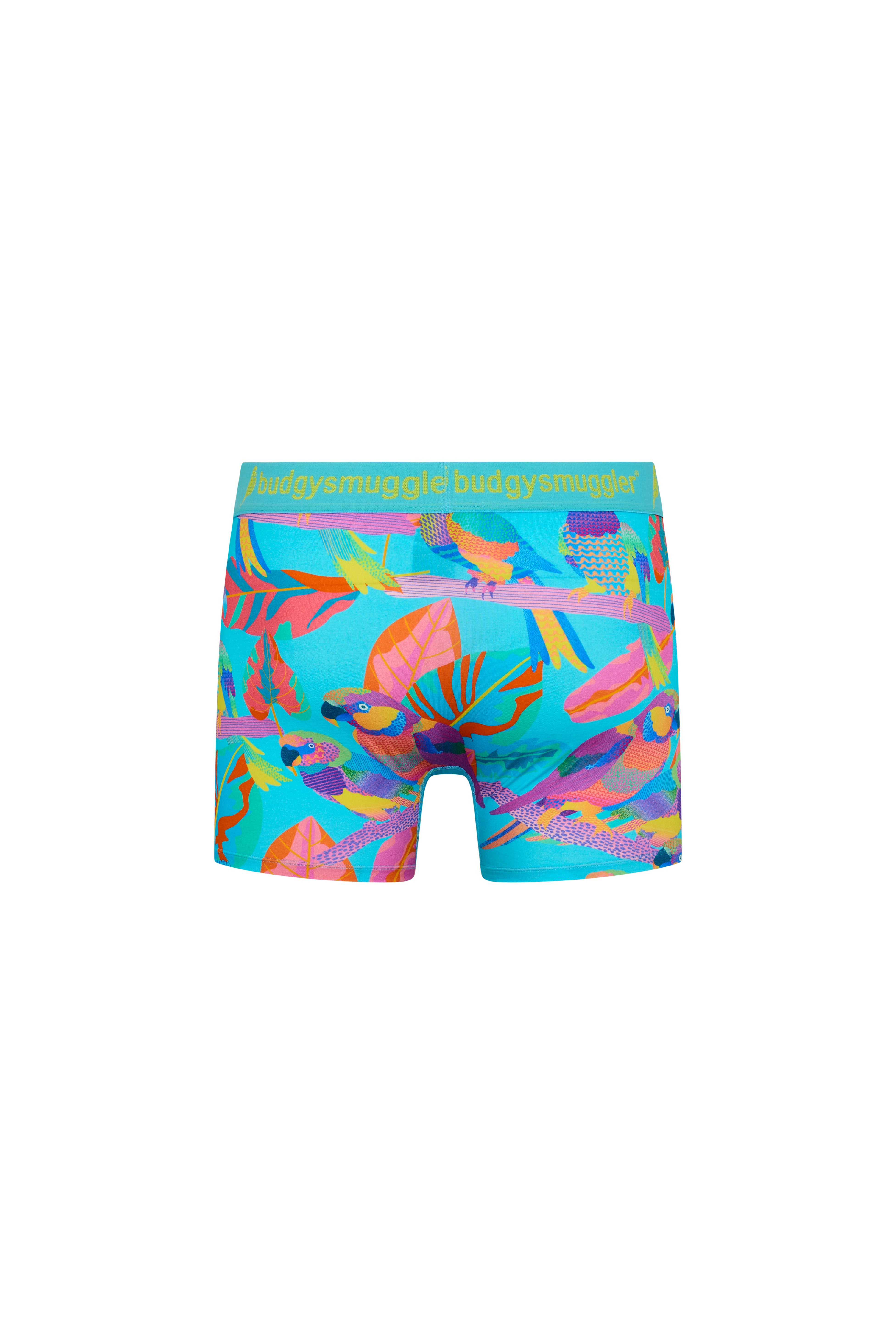 Premium Underwear (2.0) in Techno Parrots
