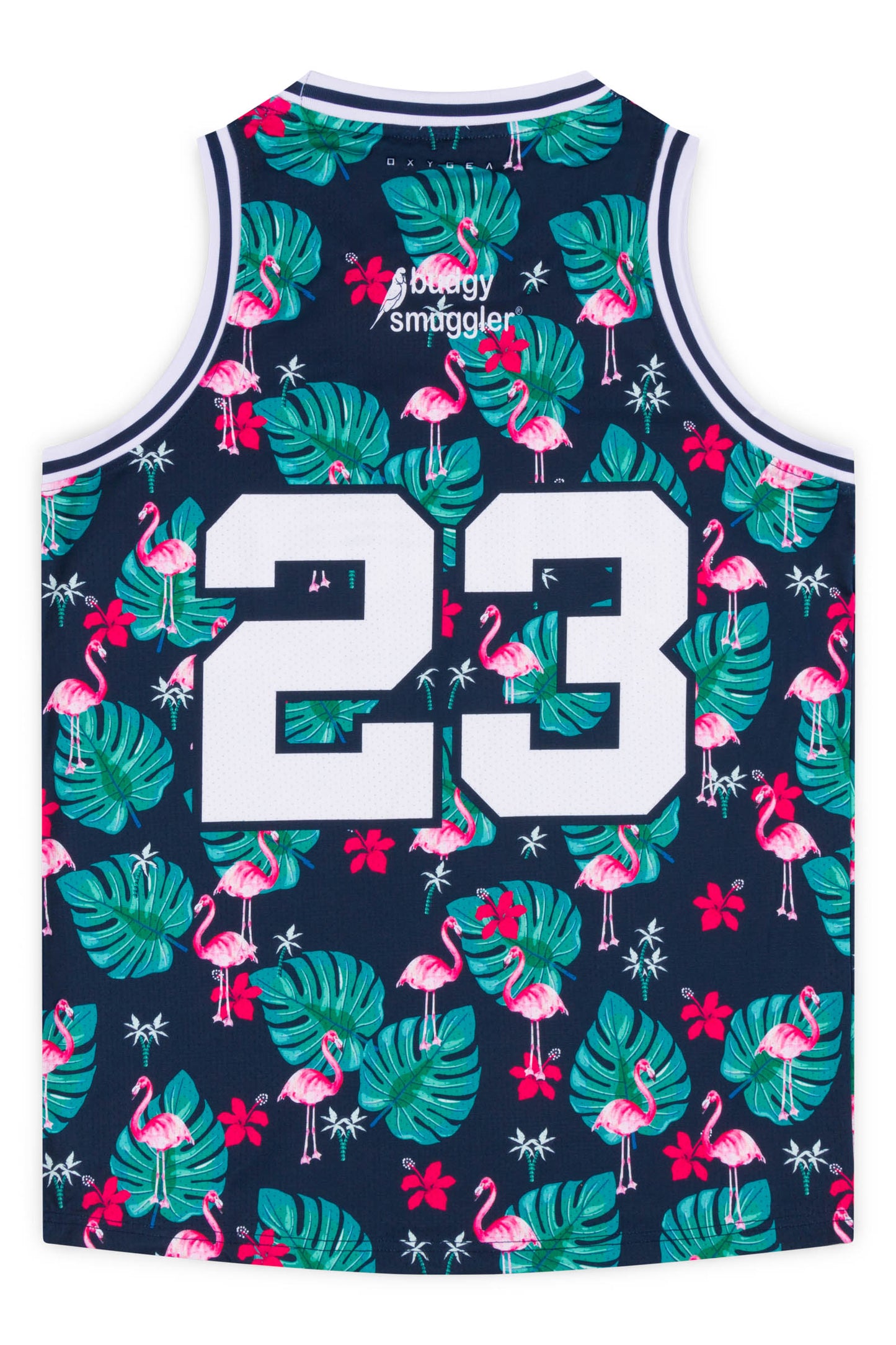 Basketball Vest in Flamingo