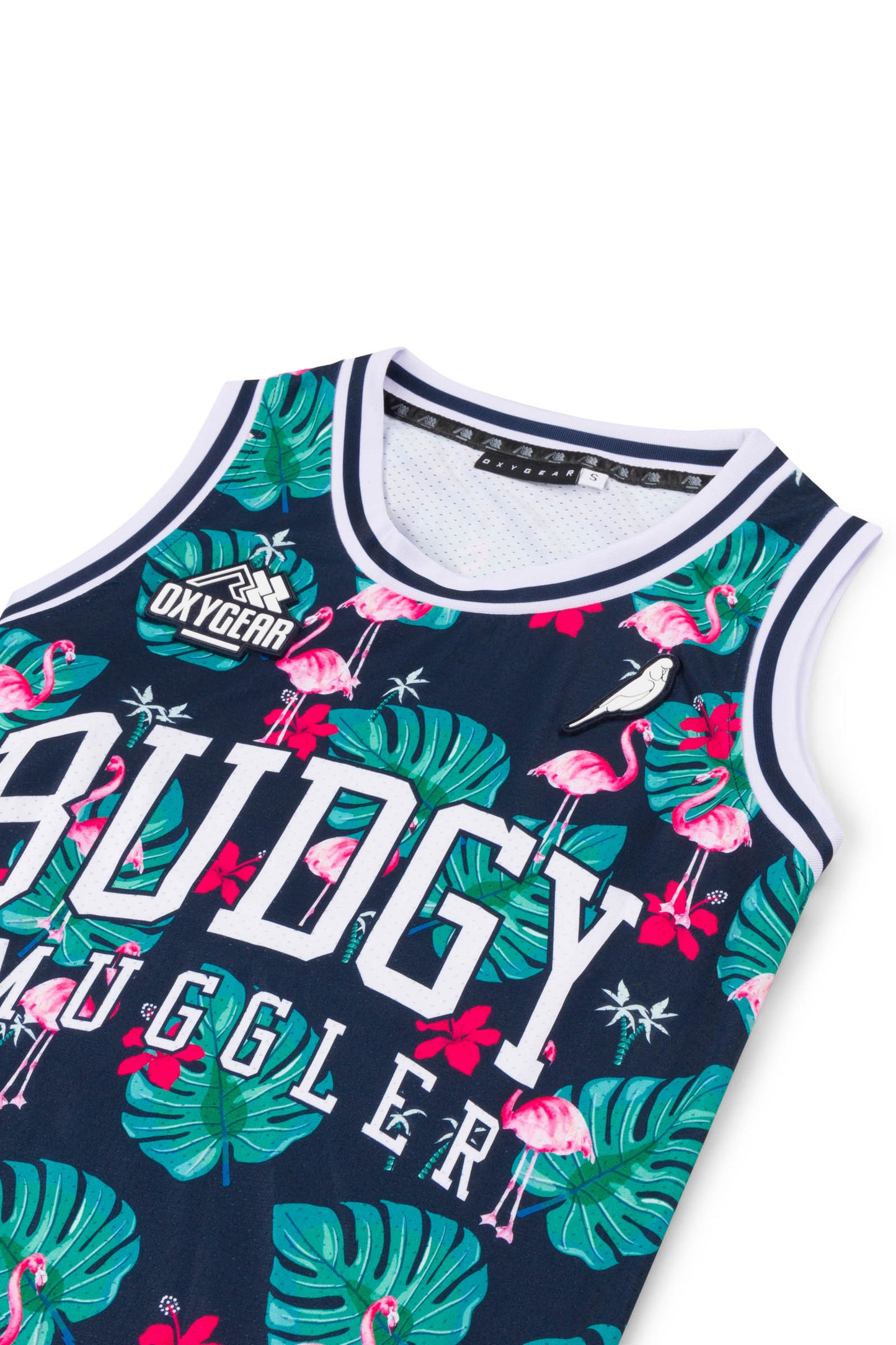 Basketball Vest in Flamingo