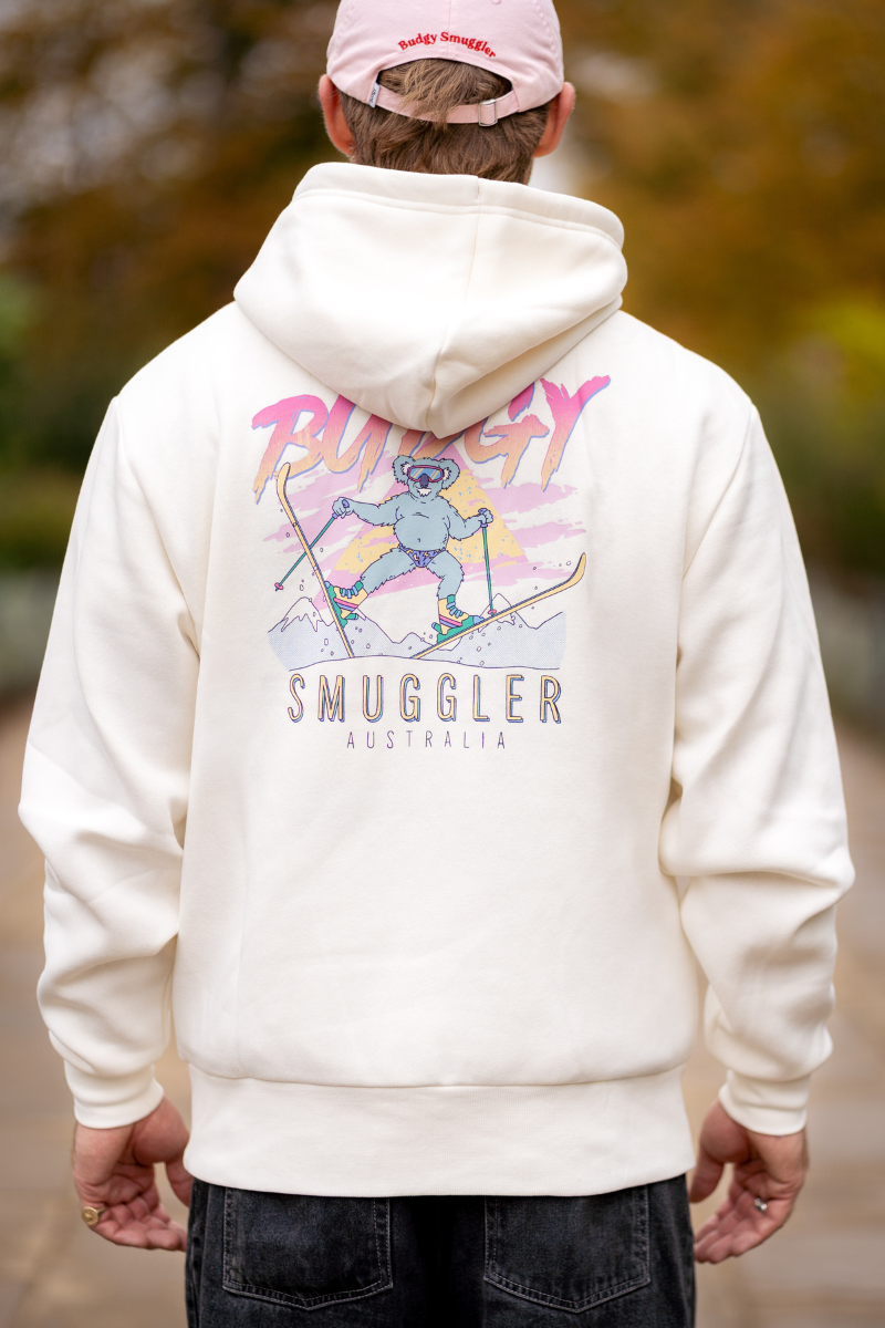 Hoodie in Cream Koala Ski