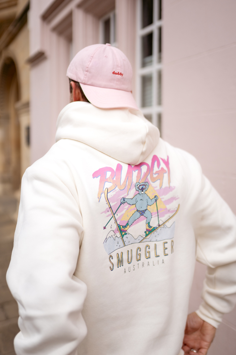 Hoodie in Cream Koala Ski