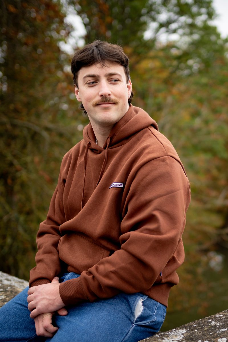 Hoodie in Brown Bondi Store