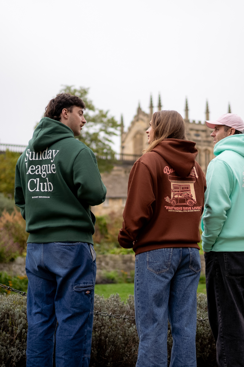 Hoodie in Green Sunday League Club