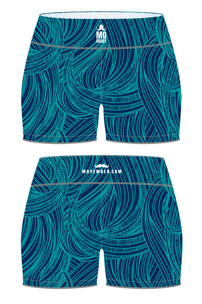 Mo Rugby 2025 Preorder - Womens Booty Shorts