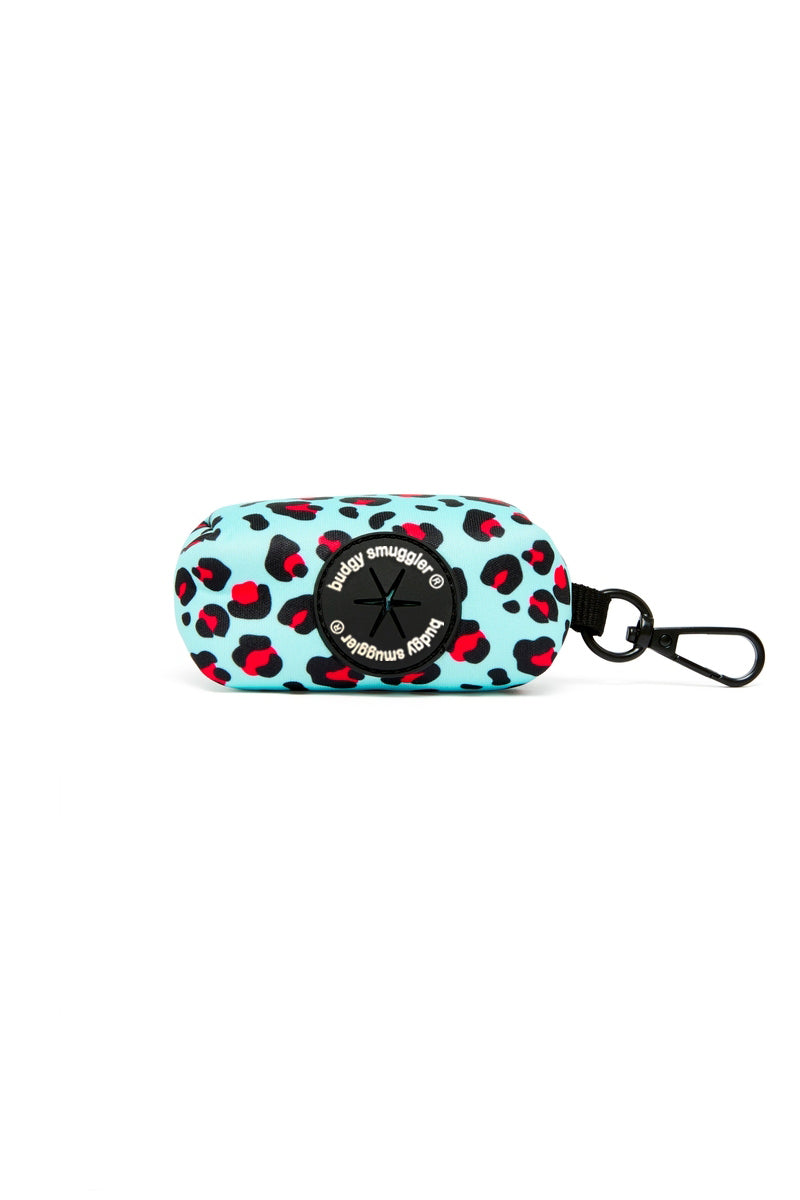 Pet Poop Bag in Neon Jungle