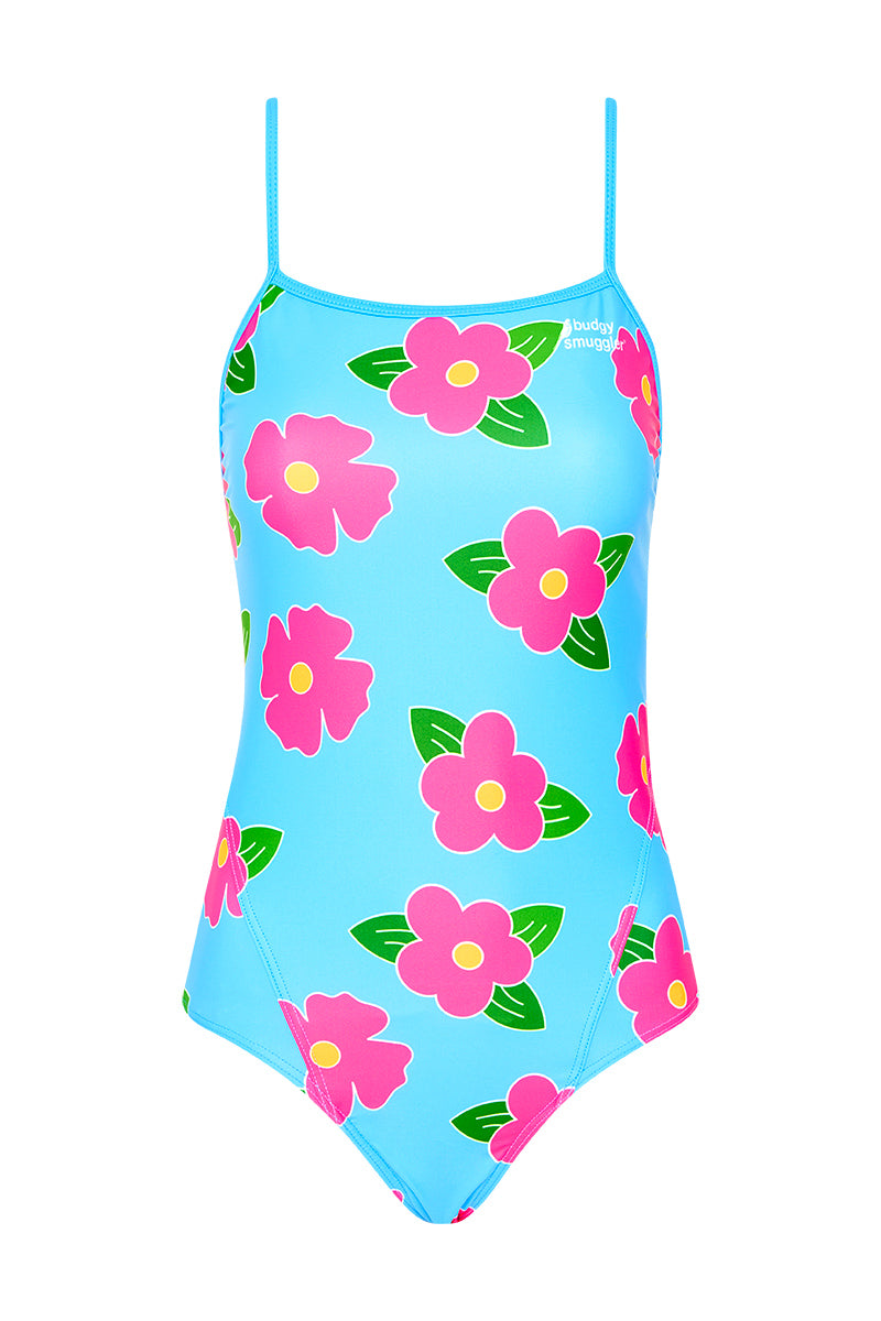 Thin Strap Racer in Budgy Muu Muu