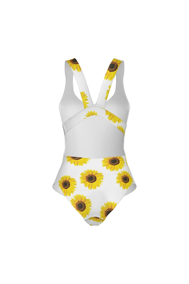 Custom DIY Sunflower Thick Strap