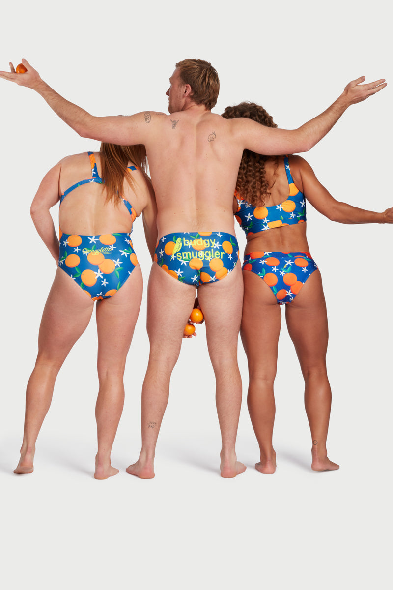 Thick Strap Racer in Orange You Glad