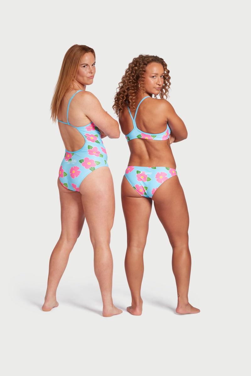 Thin Strap Racer in Budgy Muu Muu