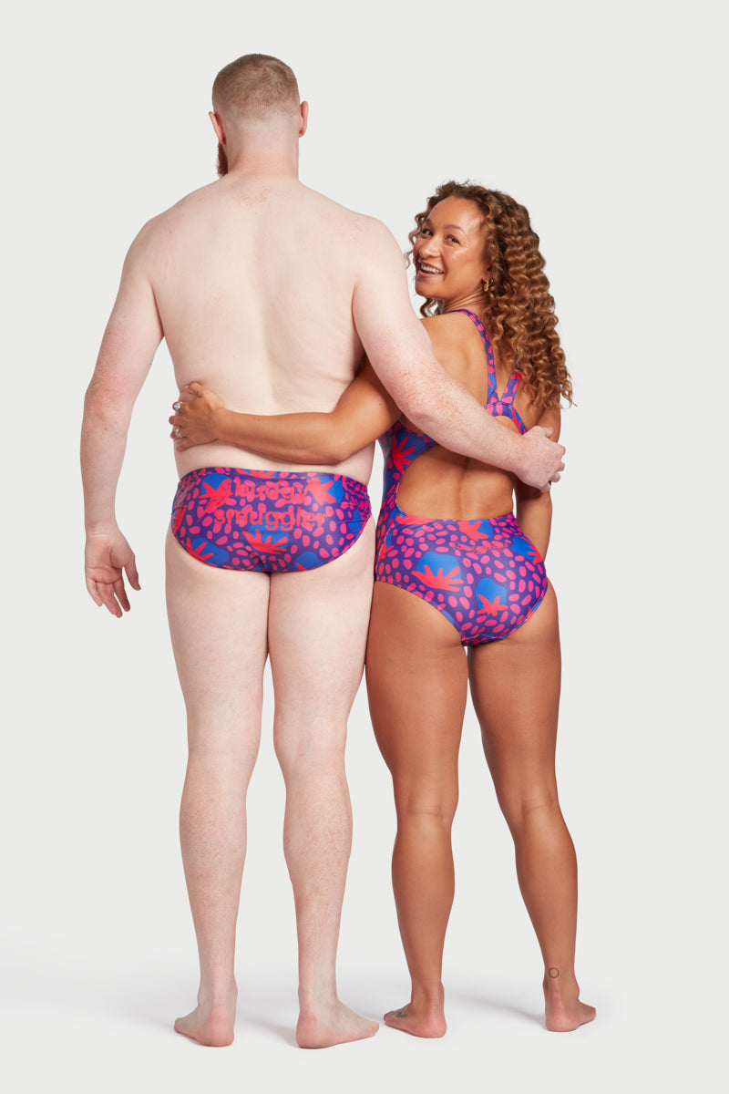 Thick Strap Racer in Squashed Melt