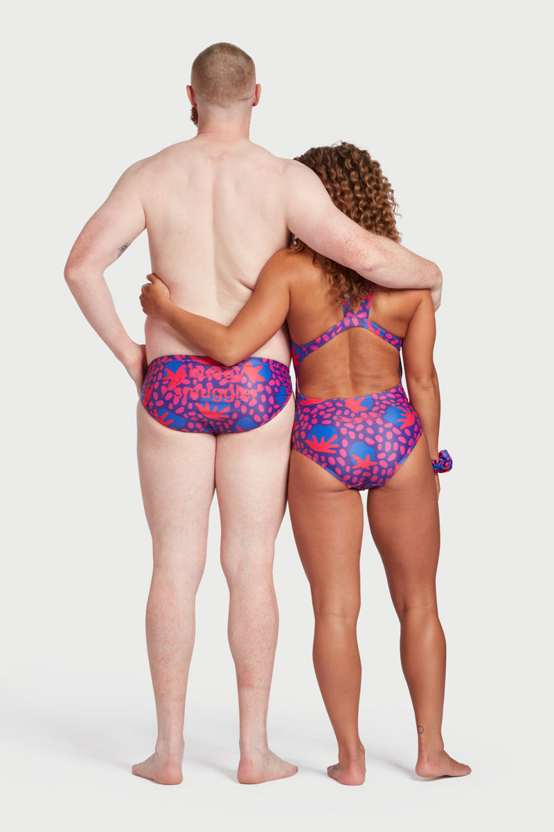 Thick Strap Racer in Squashed Melt
