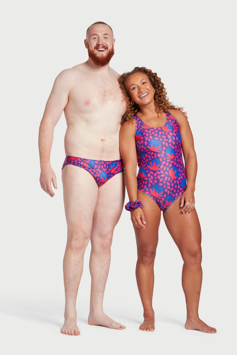 Thick Strap Racer in Squashed Melt