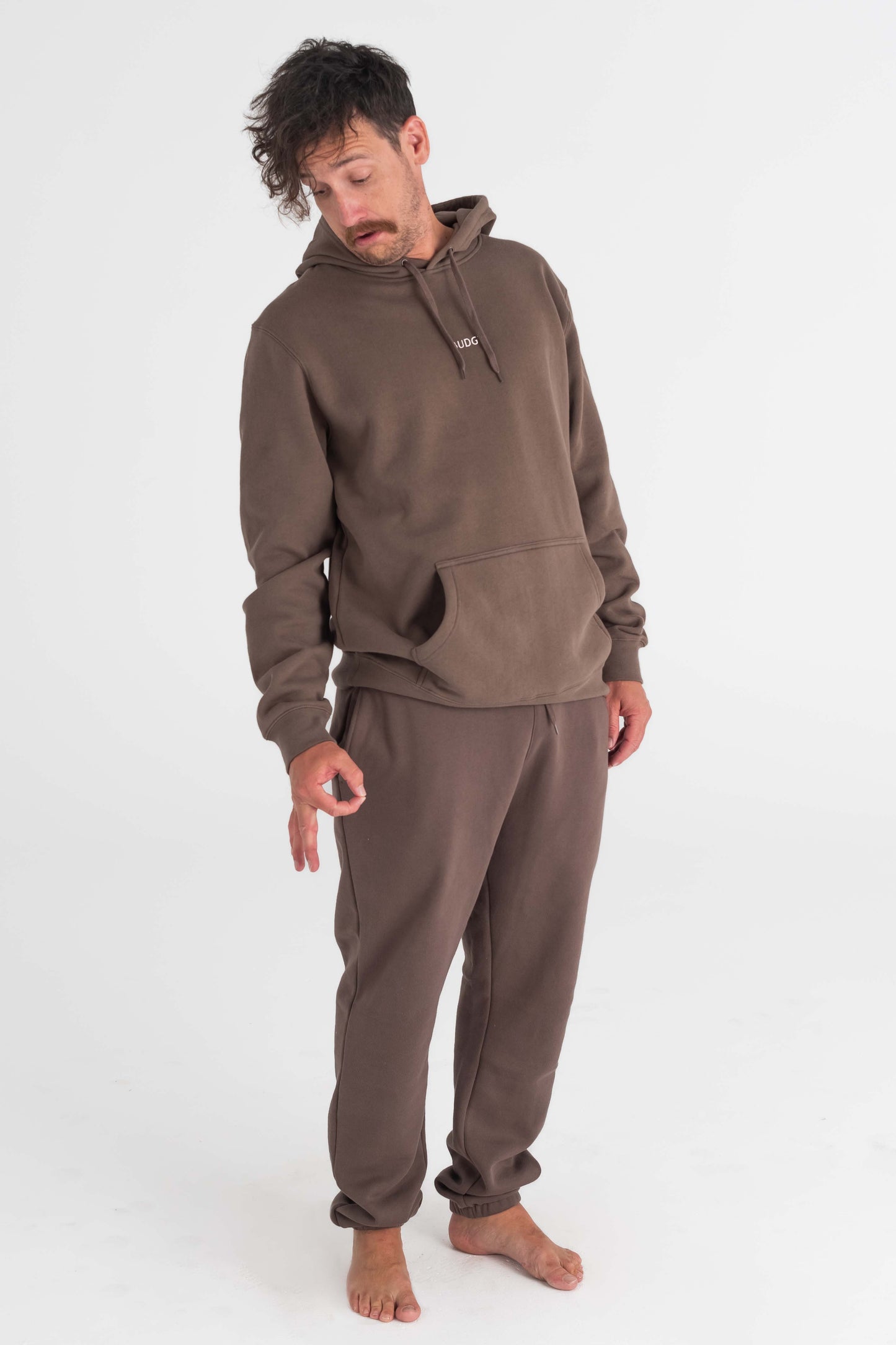 Heavyweight Trackies in Walnut