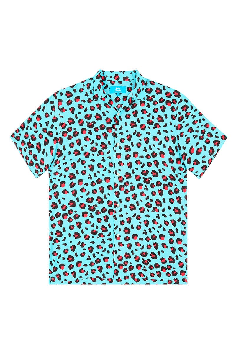 neon leopard print shirt