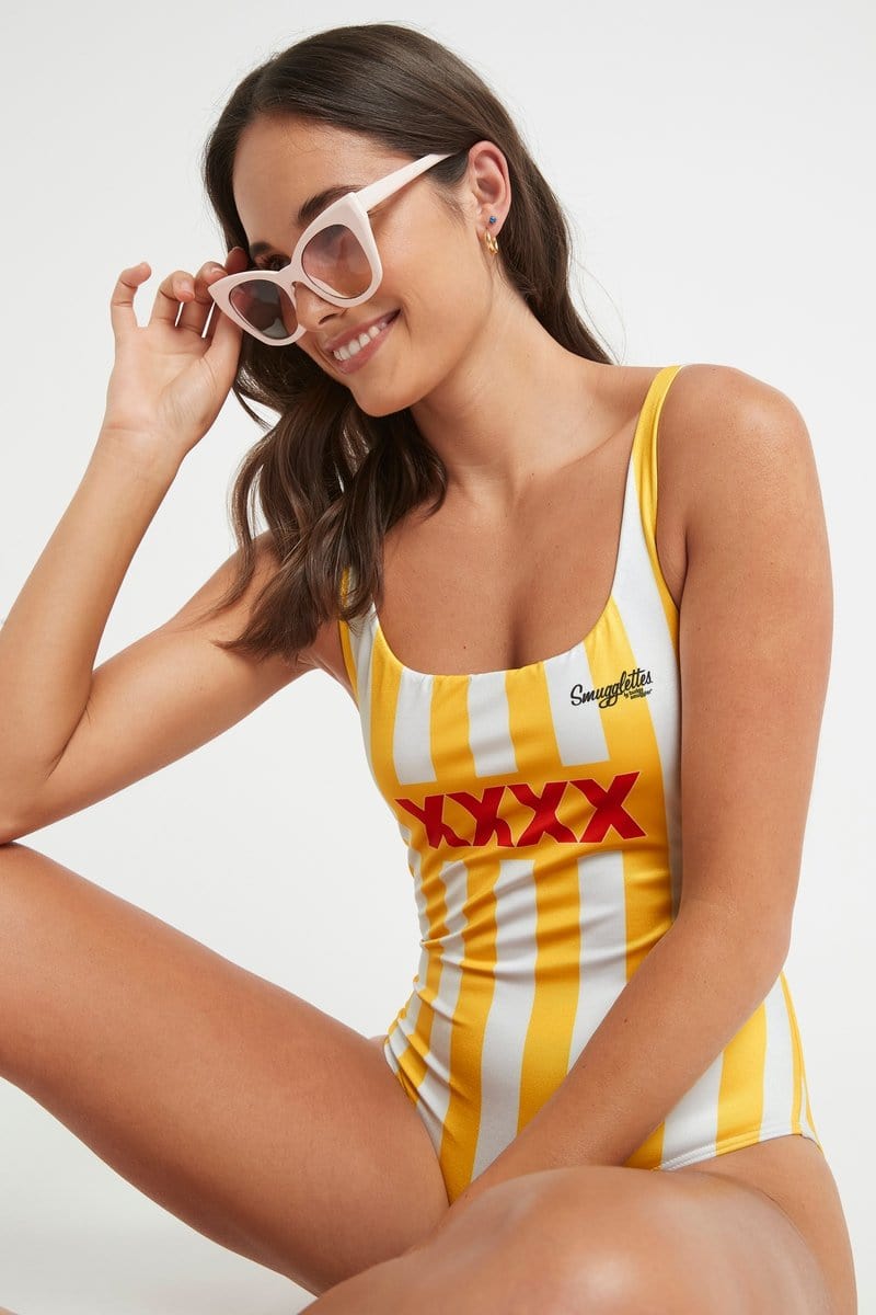 Poolside in XXXX Stripes