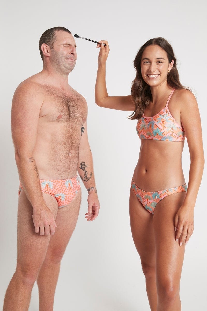 Freshwater Top in Karina Jambrak Peachy Peaks OG