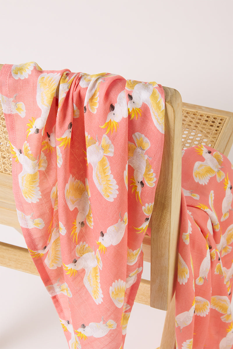 Muslin Swaddle in Cockies