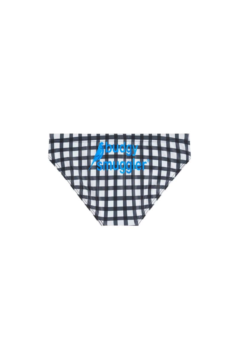 Boys Black Gingham