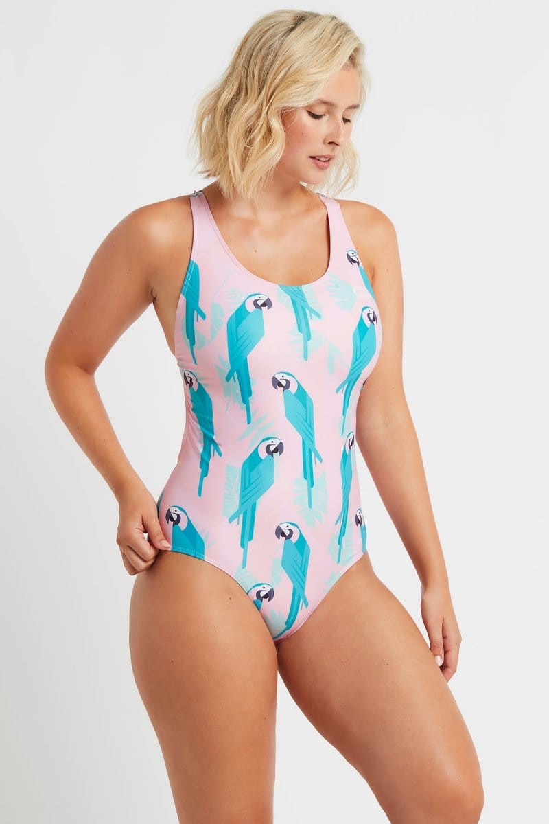 Thick Strap Racer in Little Peckers