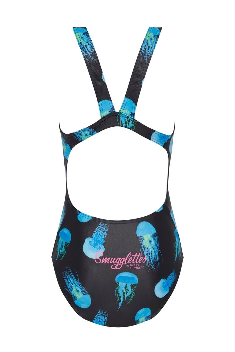 Thick Strap Racer in Box Jelly Fish