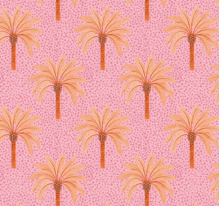 Karina Jambrak Sunkissed Palms Print