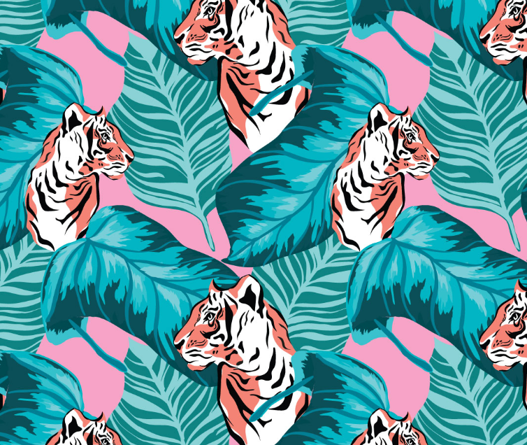 Crouching Tiger, Hidden Budgy Print