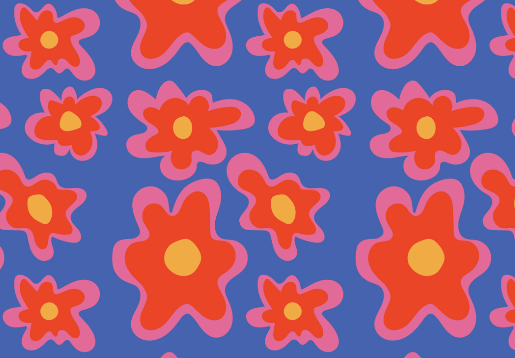 Emma's Flowers Print