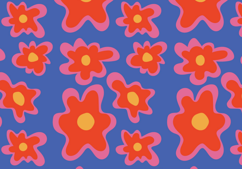 Emma's Flowers Print