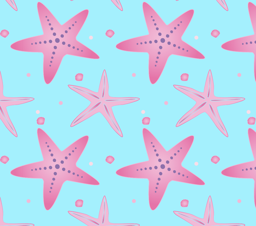 Star Fish Print
