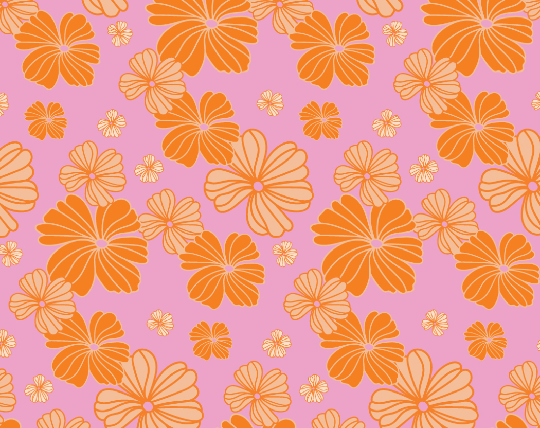 Jessies Flowers Print