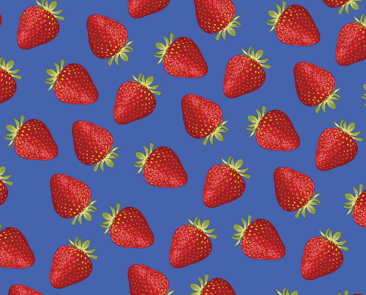 Strawberry Print