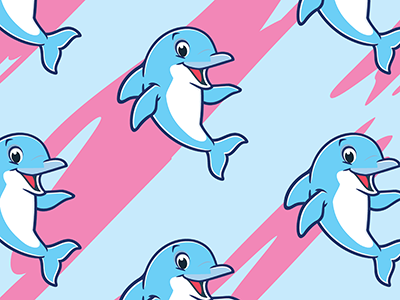 Dolphin Print