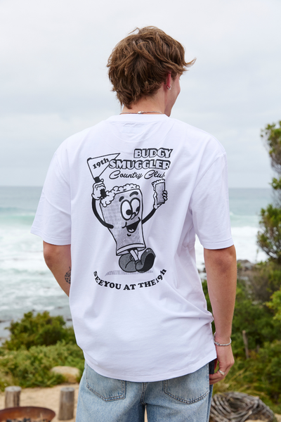White Tee with Nineteenth Hole