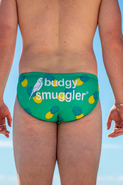 Mens pineapple bathing deals suit